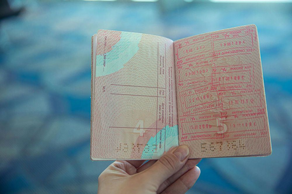Iran visa stamp passport 2025 tourist visa
